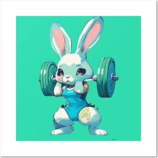 Funny Rabbit Posters and Art